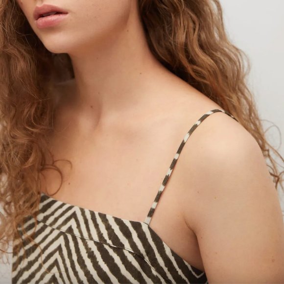 ๐คNWT - Flowy Zebra Printed Top Khasi - Picture 8 of 14